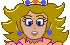 Princess Toadstool sprite from Mario is Missing! CD-ROM Deluxe