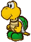 Koopa Troopa in Paper Mario: Sticker Star.