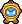 A Goomdiver's overworld sprite from Mario & Luigi: Superstar Saga.