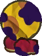 A Wiggler Segment from Paper Mario: Sticker Star