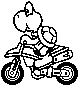 Koopa Troopa stamp, from Mario Kart 8.