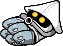 Sprite of a Mecha-Blooper in Mario & Luigi: Superstar Saga.