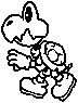 Dry Bones stamp, from Mario Kart 8.