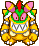 Overworld sprite of Bowletta from Mario & Luigi: Superstar Saga.