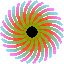 Sprite of a Vortex from Wario Land 4