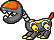 Sprite of Mecha-Chomp, from Mario & Luigi: Superstar Saga.