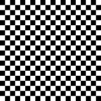 Checkered flag pattern stamp, from Mario Kart 8.