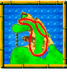 Crescent Island course icon from Diddy Kong Racing DS.