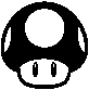 Mushroom stamp, from Mario Kart 8.