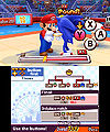 Mario and Sonic competing in Judo.