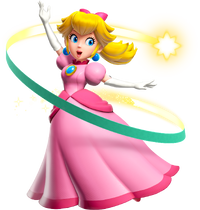 Artwork of Princess Peach from Princess Peach: Showtime!