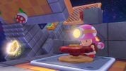 Toadette using a Spinwheel in Spinwheel Sky Fort.