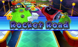 Intro for Rocket Road from Mario Party: Island Tour.