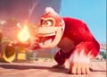 Donkey Kong's Fire form from The Super Mario Bros. Movie