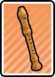 A Recorder Card in Paper Mario: Color Splash.