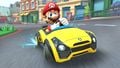 Mario drifting in the Sports Coupe