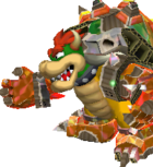 Shiny RoboBowser's battle sprite from Mario & Luigi: Paper Jam.