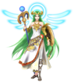 Artwork of Palutena, from Super Smash Bros. for Nintendo 3DS / Wii U.