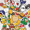 Bowser's Minions artwork featured in the Super Mario Card Matching Game Club Nintendo reward