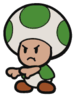 A Toad in Paper Mario: The Origami King