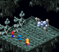 The move Multiplier in Super Mario RPG: Legend of the Seven Stars