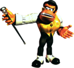 Artwork of Swanky Kong.