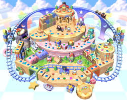 Toy Dream as seen in the Party Mode of Mario Party 5.