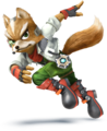 Fox McCloud's artwork from Super Smash Bros. for Nintendo 3DS / Wii U