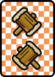 A Hammer ×2 Card in Paper Mario: Color Splash.