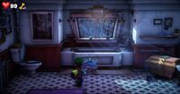 The Illusion Bathroom in Luigi's Mansion 3