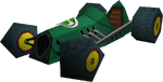 The model of the Cucumber from Mario Kart DS