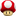 Artwork of a Super Mushroom from New Super Mario Bros.; also reused for the Dash Mushroom in Mario Kart Wii.