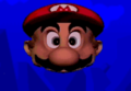 The floating Mario head as seen in Mario Teaches Typing 2