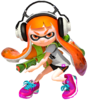 Inkling's Spirit sprite from Super Smash Bros. Ultimate