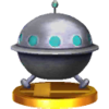 A trophy from Super Smash Bros. for Nintendo 3DS