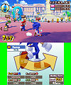 Mario, Sonic and Luigi competing in the 20km Race Walk.