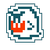 Boo icon in Super Mario Maker 2 (Super Mario Bros. 3 style)