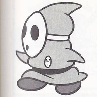 A Shy Guy from Super Mario Bros. 2.