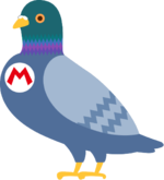 Artwork of Yamamura from Super Mario Maker.