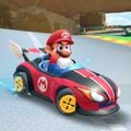 Mario drifting in the Wild Wing