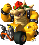 Bowser artwork from Mario Kart DS