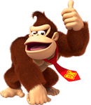 Artwork of Donkey Kong for Mario & Sonic at the Rio 2016 Olympic Games