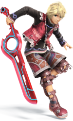 Artwork of Shulk, from Super Smash Bros. for Nintendo 3DS / Wii U.