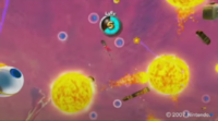 Pre-release screenshot of Super Mario Galaxy at GDC 2007