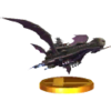 A trophy from Super Smash Bros. for Nintendo 3DS