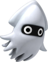 Artwork of a Blooper from Mario Party 8. It has subsequently been used for Super Mario 3D Land.[1]