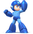 Mega Man's artwork from Super Smash Bros. for Nintendo 3DS / Wii U