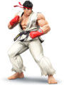 Artwork of Ryu from Super Smash Bros. for Nintendo 3DS / Wii U