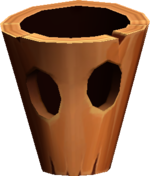 A Tiki's empty body.