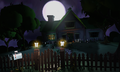 Luigi's house as seen in the introduction of Luigi's Mansion: Dark Moon